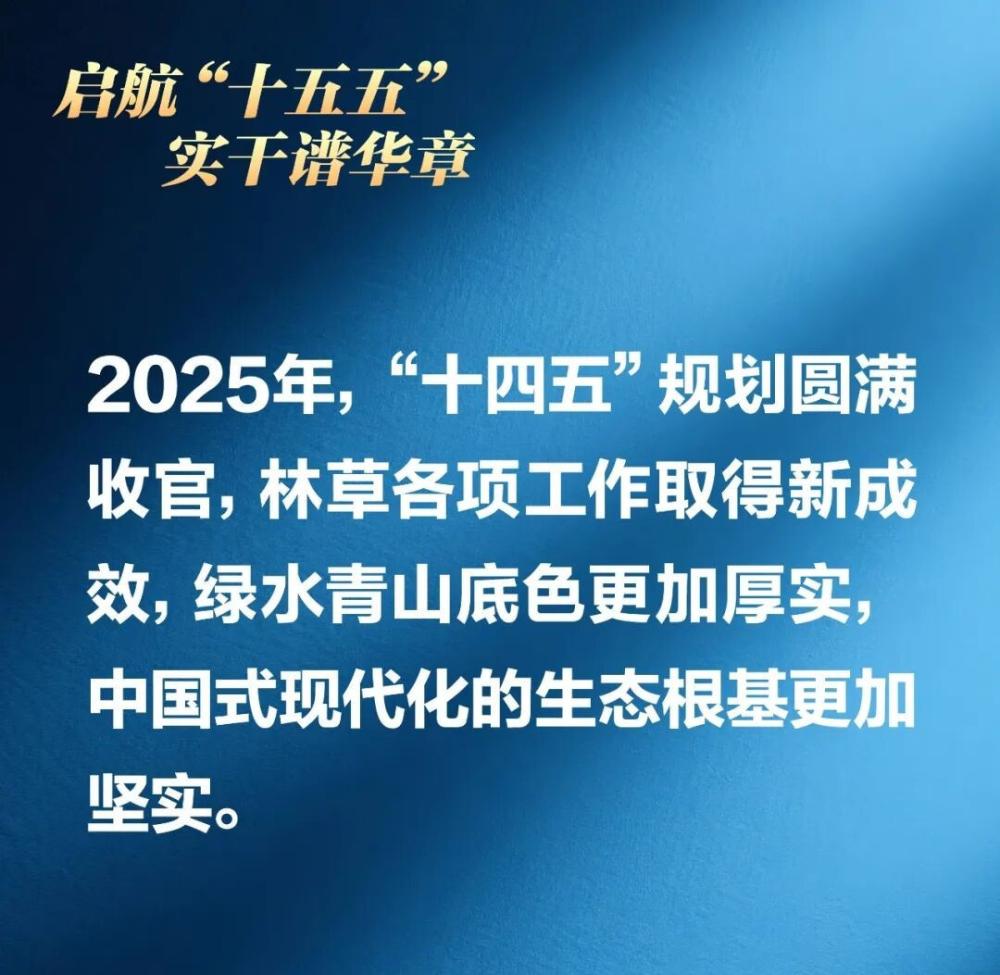 图说新任务 | 2026年林草12项重点工作